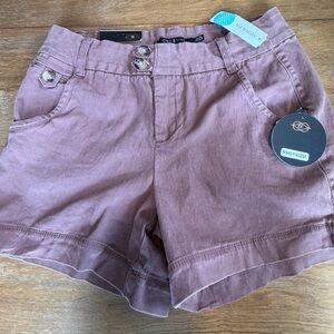Women's One5One Mauve Shorts NWT